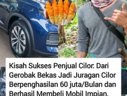 Kisah Sukses Dede Sang Penjual Cilor Dari Gerobak Bekas Jadi Juragan Cilor Kini Berpenghasilan 60 Juta Perbulan Dan Berhasil Membeli Mobil Impian