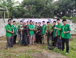 Perubahan Iklim GP Ansor Cianjur Sukseskan Penanaman Sejuta Pohon