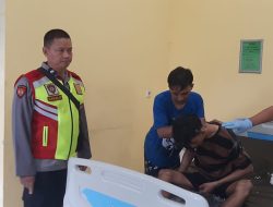 Dua Wisatawan Terperosok Di Laut Muara Cipunage,Terselamatkan Berkat Kerjasama Petugas Dan Nelayan