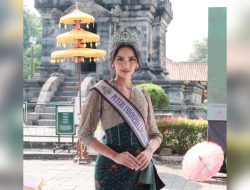 Pesona Putri Indonesia Lingkungan 2025 Meliza Xaveria Berlatar Candi,Pancarkan Keindahan Alam Dan Budaya Nusantara