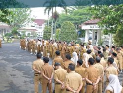 Apel Pagi Di Cianjur,Sambut ASN Baru Dan Dapat Kejutan Ulang Tahun