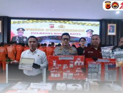 Polresta Bogor Tangkap 56 Tersangka Dalam Kasus Narkoba Dan Miras Ilegal
