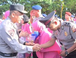 Polda Jabar Gelar Upacara Kenaikan Pangkat,Ratusan Polisi Naik Pangkat